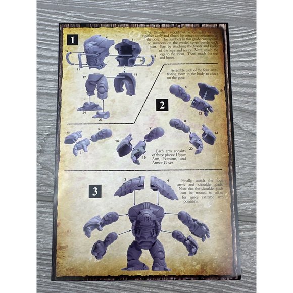 Shadows of Brimstone Guardian of Targa Energy Pack XL Figure Pack Replacement - Picture 3 of 9